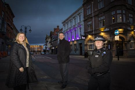 Police boss joins life-saving patrol in Wrexham